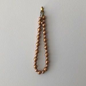 Adjustable large bead necklace